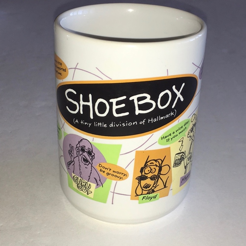 Hallmark SHOEBOX Ceramic Characters Coffee Mug